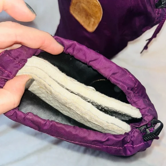 SOREL Freesyle Winter Lined Boots Purple Sz 7 - Picture 8 of 11